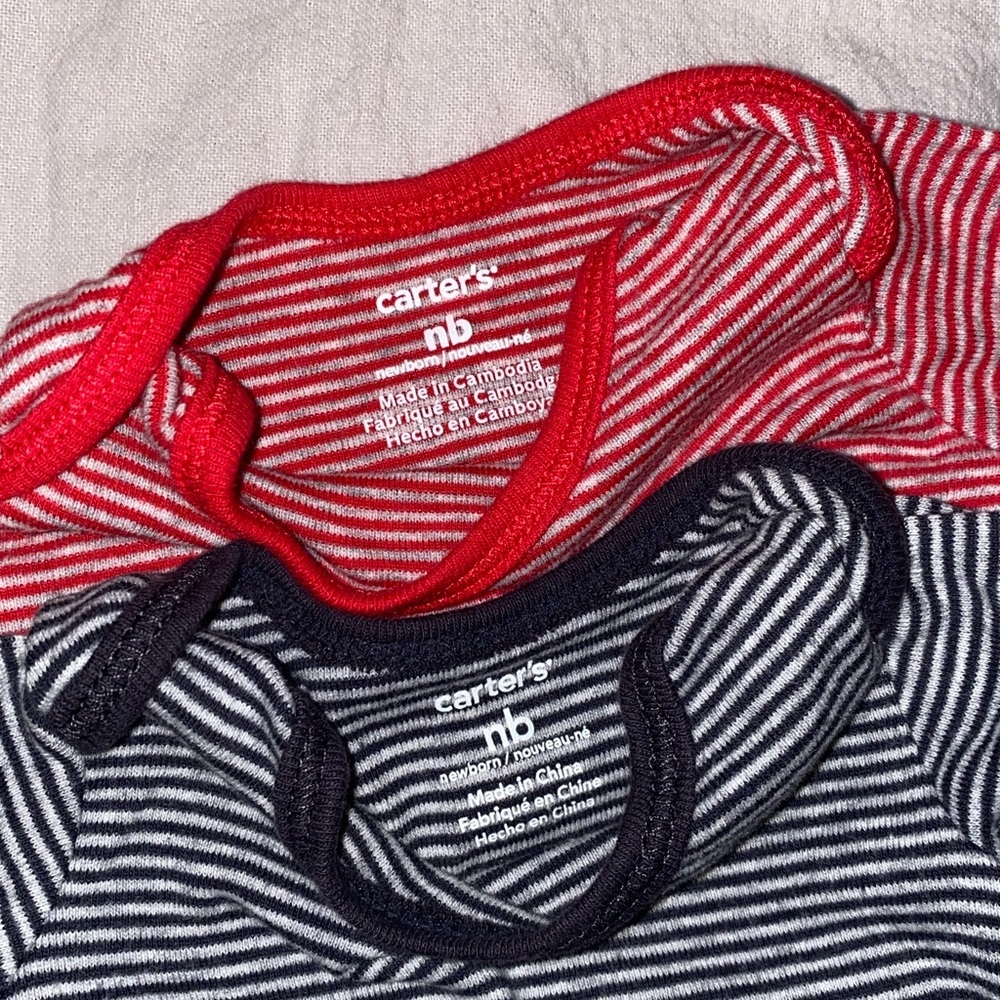 Carter’s onesies